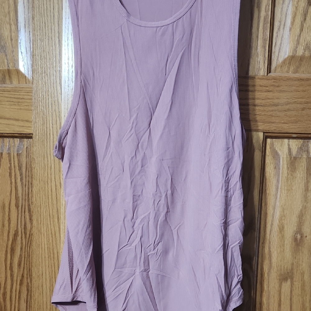Women's Pink Sleeveless Top